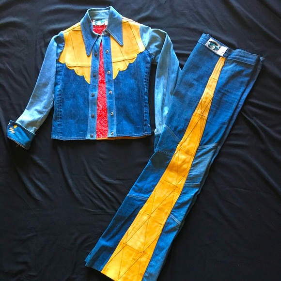 Vintage Antonio Guiseppe, one of a kind, Disney jacket and pants - Picture 2 of 8